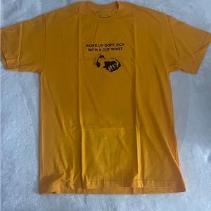 $uicideboy$ “woke up dope sick with a cut wrist” tee, size large, never worn.